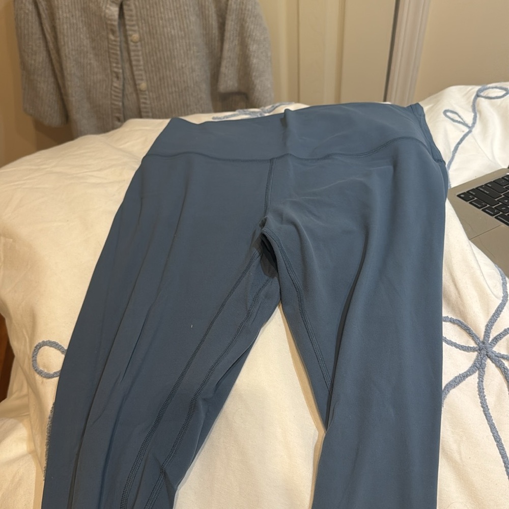 blue align leggings